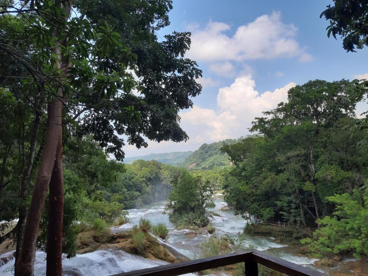 Cabanas Yax-Ha Arroyo Agua Azul المظهر الخارجي الصورة