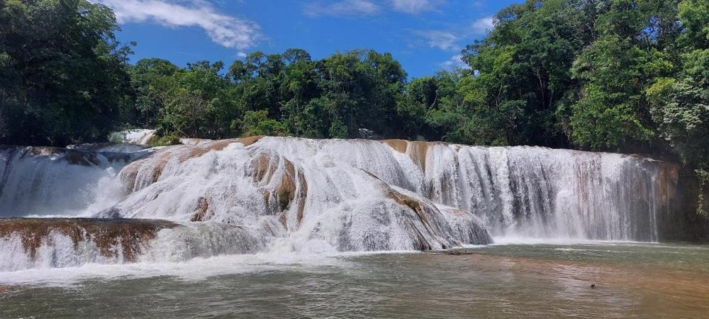 Cabanas Yax-Ha Arroyo Agua Azul المظهر الخارجي الصورة